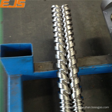 High quality SKD61 screw barrel for PVC extrusion machine bimetallic extruder